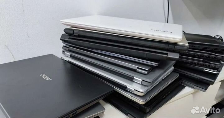 140 шт бу ноутбуков разных моделей,доставка В ялту