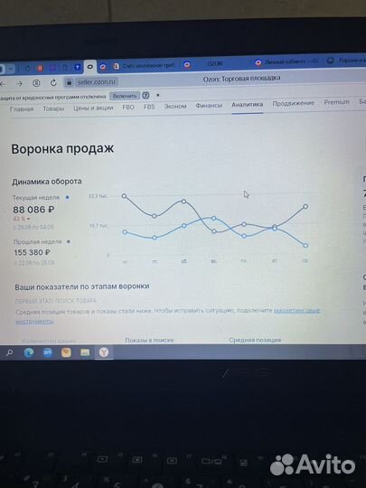 Готовый магазин на озон