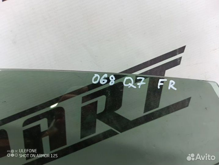 Стекло двери переднее правое Audi Q7 4L 3.0 BUG