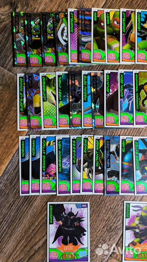 Коллекционные карточки Черепашки-Ниндзя 2012 года