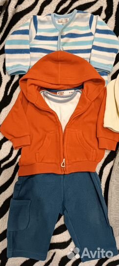 Детская одежда пакетом для мальчиков от 0 до 6 мес