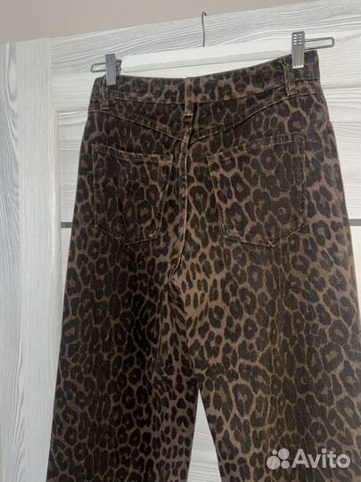 Леопардовые джинсы lime