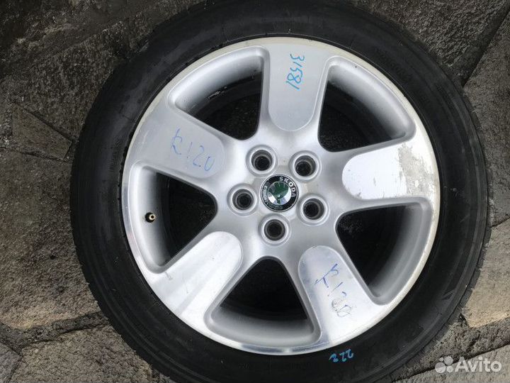 Колеса 225/50R17 Шкода Октавия А5