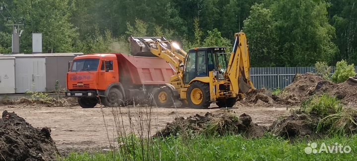 Аренда экскаватора погрузчика
