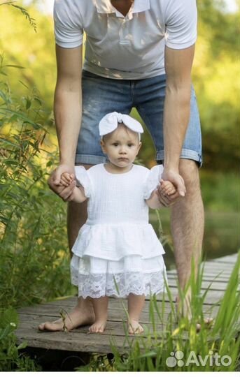 Платье для девочки 86