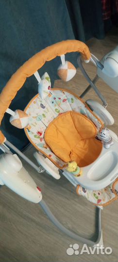 Детские электрокачели Graco 2/1