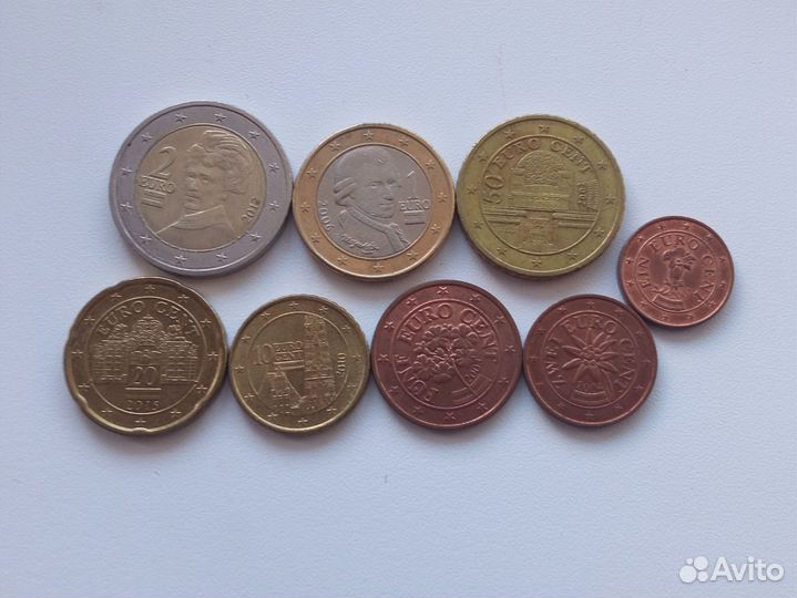 Набор монет Австрии