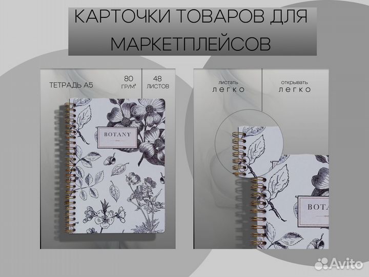 Инфографика для маркетплейсов/дизайн карточек