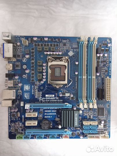 Материнская плата GA-Z68M-D2H