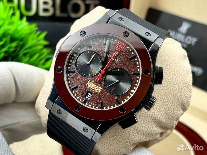 Премиальные мужские часы Hublot хронограф