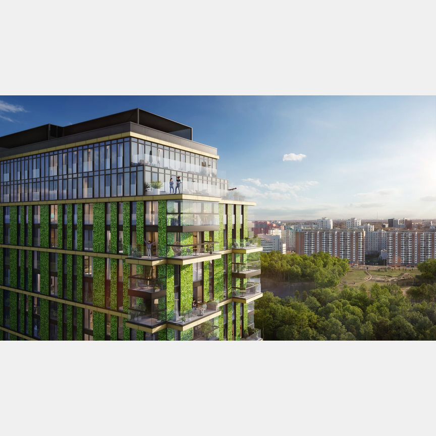 2-к. апартаменты, 59,1 м², 16/20 эт.