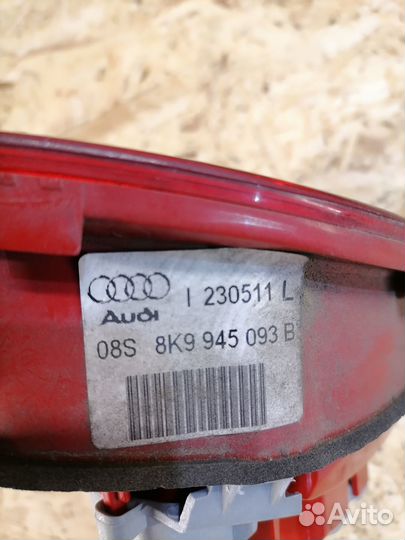 Фонарь левый задний в 5ую дверь Audi A4 B8
