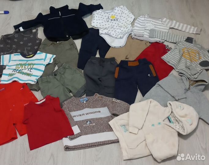 Вещи пакетом с 3мес до 1 года