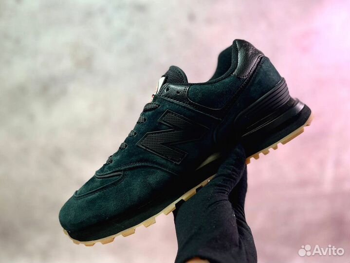 Кроссовки New Balance 574 Stone Island долговечные