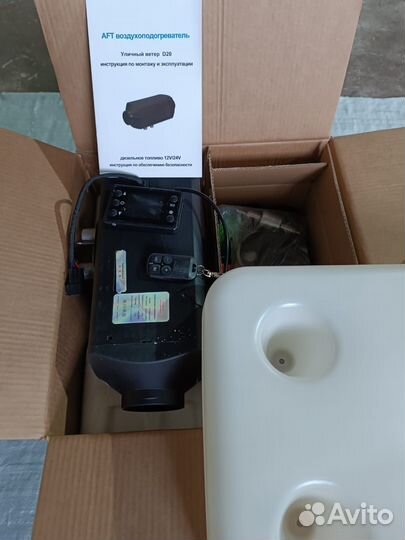 Автономный отопитель сухой фен 24 в