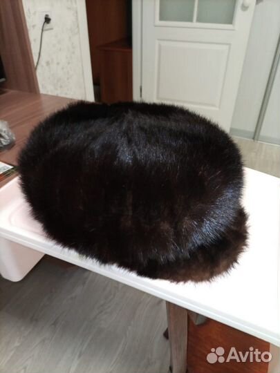 Меховая мужская кепка