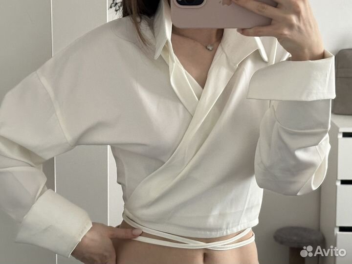 Укороченная рубашка