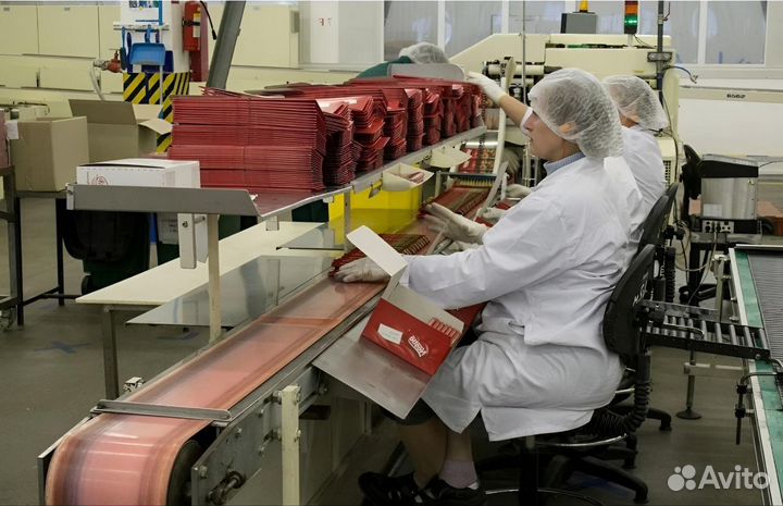 Вахта 15 смен/Жильё+питание/Упаковщик(ца)