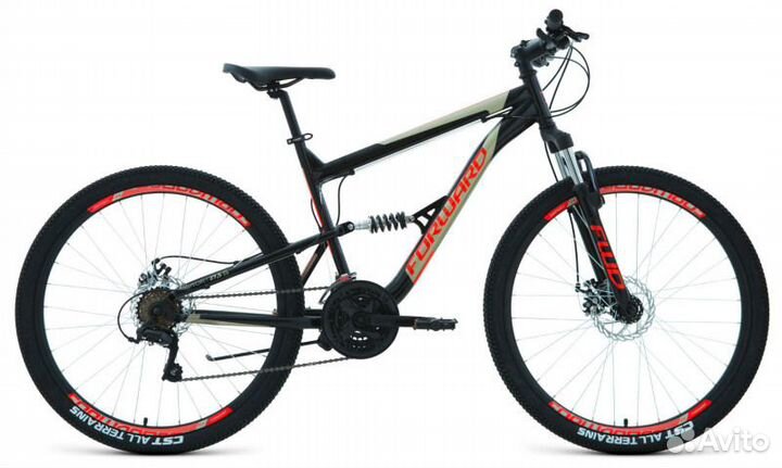 Двухподвесный велосипед Forward Raptor 27,5 2.0 D