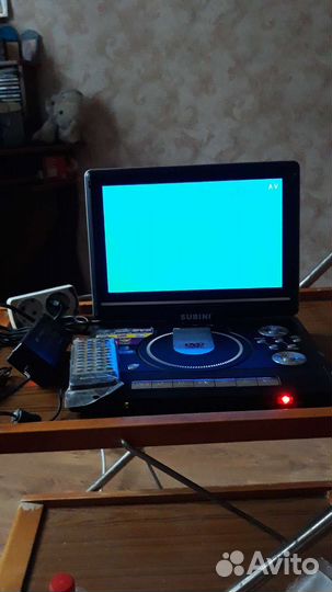 Портативный dvd плеер с тв