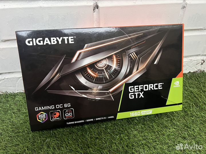 Игровая видеокарта GTX 1660 Super 3 кулера