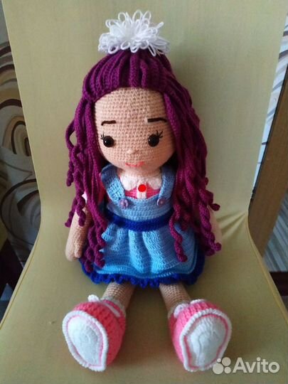 Вязаные игрушки ручной работы