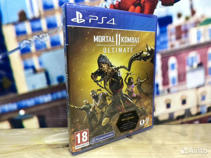 Игры PS4 Mortal Kombat 11 Ultimate Edition диск