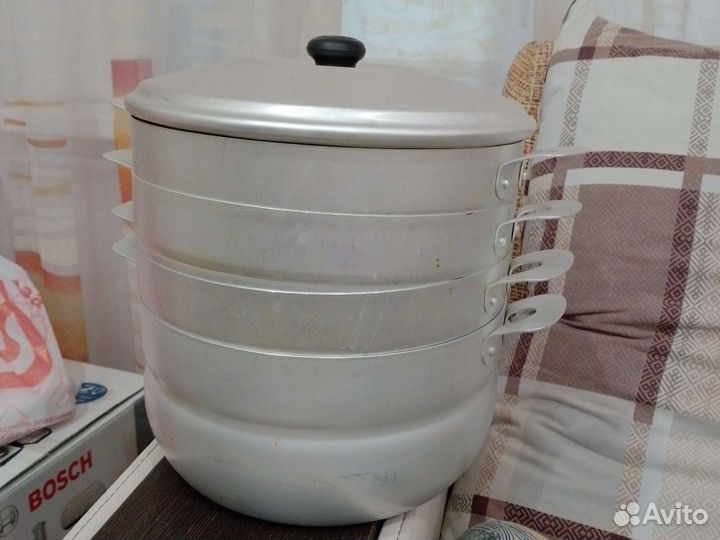 Мантоварка алюминиевая бу