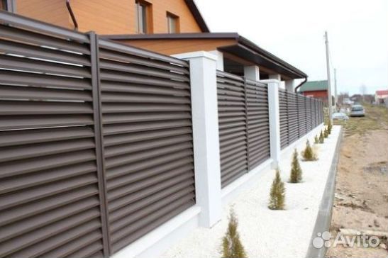 Заборы под ключ