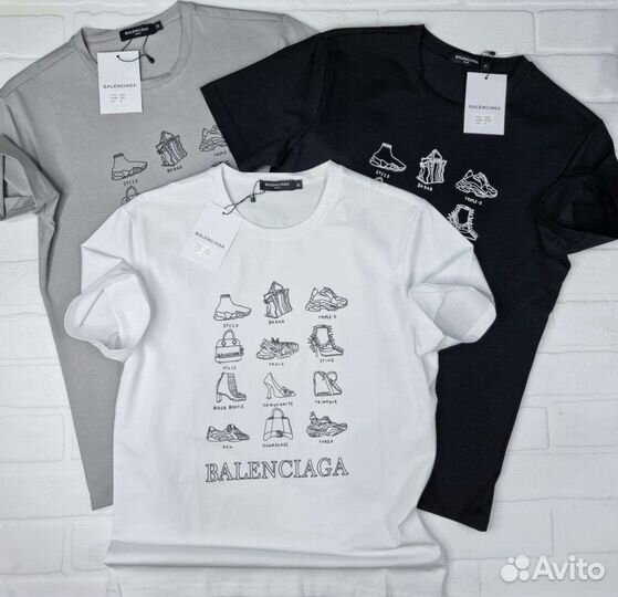 Мужская Футболка Balenciaga новые