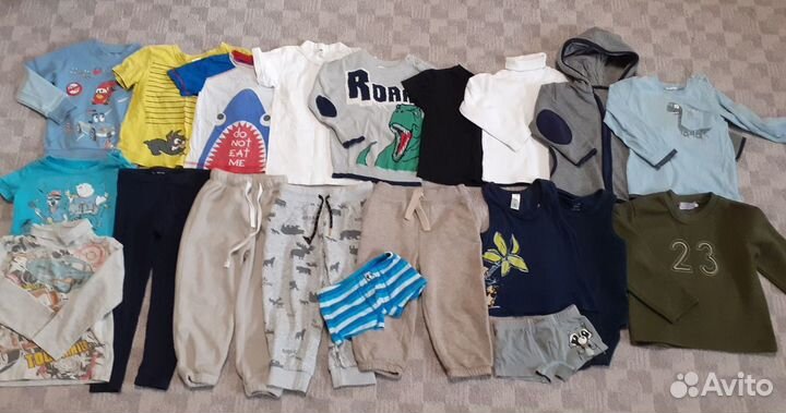 Пакет одежды для мальчика р.92-98