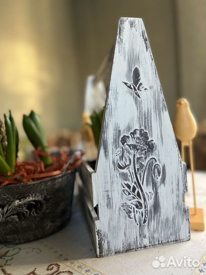 Ящик для цветов деревянный