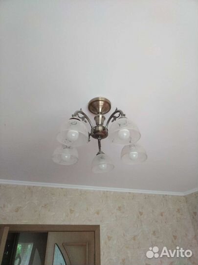 Люстра потолочная подвесная бу