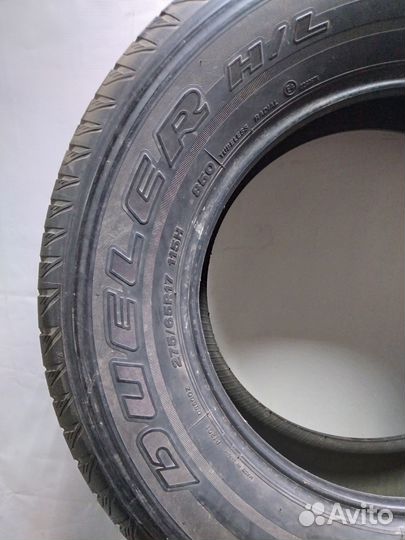 Bridgestone Dueler H/L Alenza 275/65 R17 115H