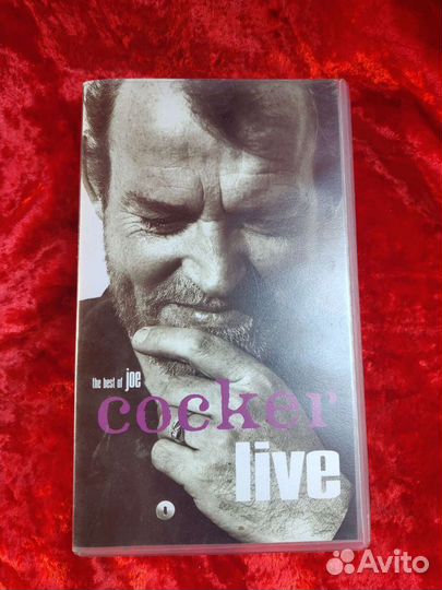Видеокассета фирм. Joe Cocker live