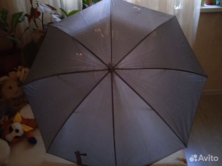 Зонт трость большой бу