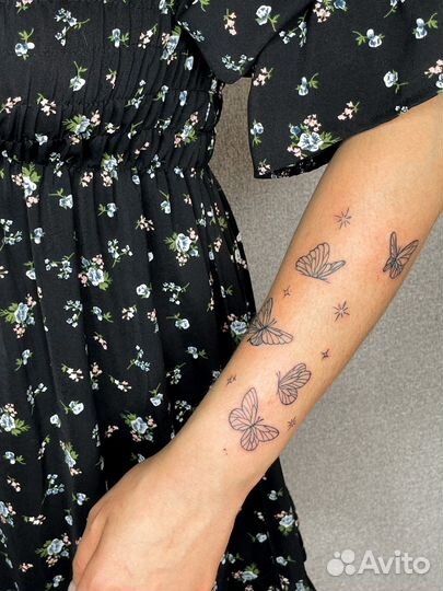 Модель на тату