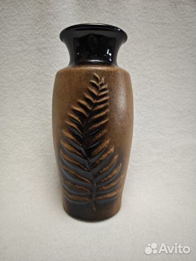 Ваза, керамика, лист. СССР