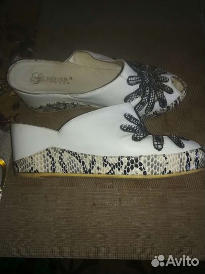 Шлепки-сабо. Турция