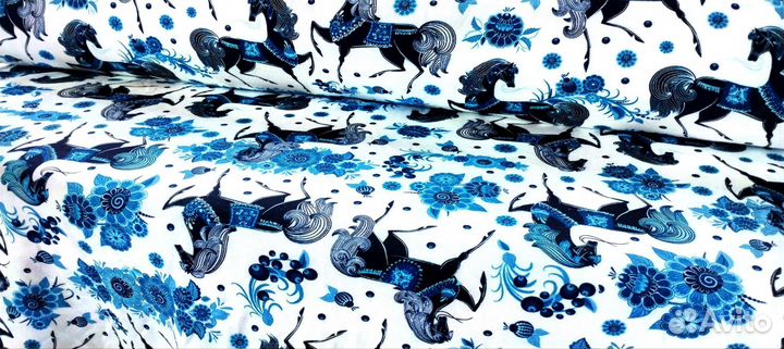 Ткань Футер 2х нитка петля