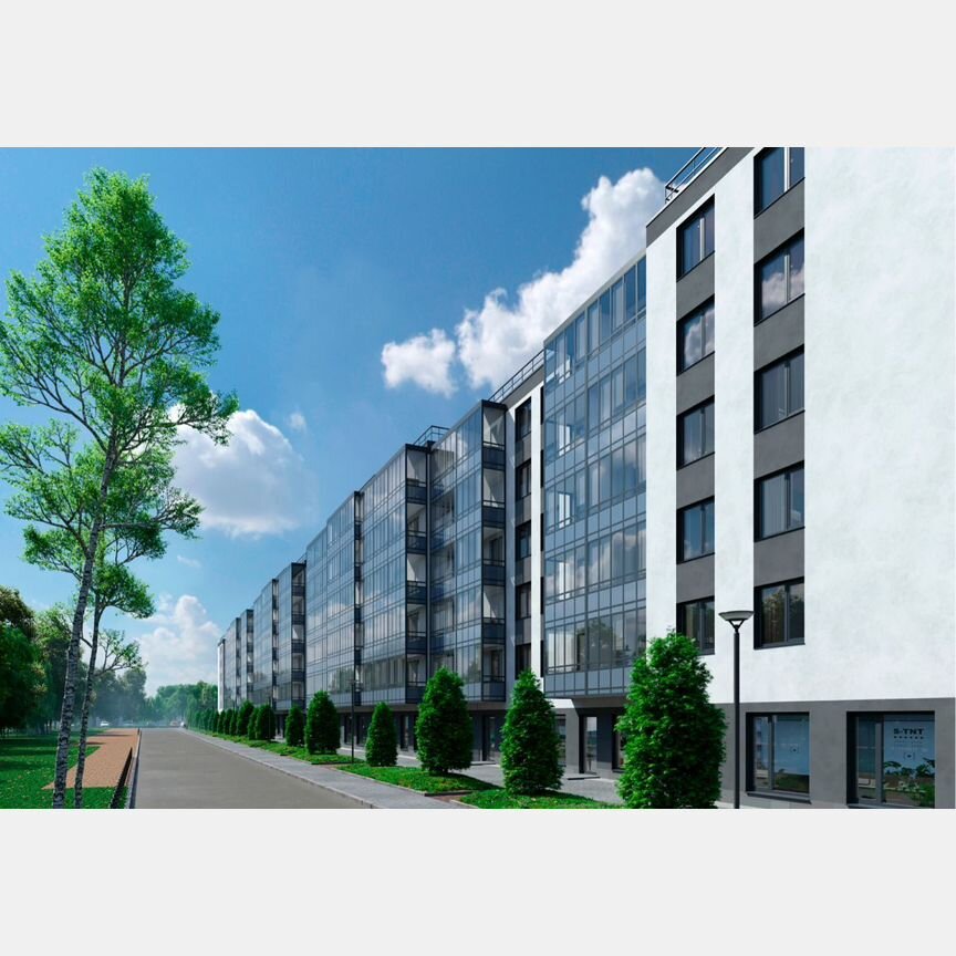 1-к. квартира, 46 м², 6/6 эт.