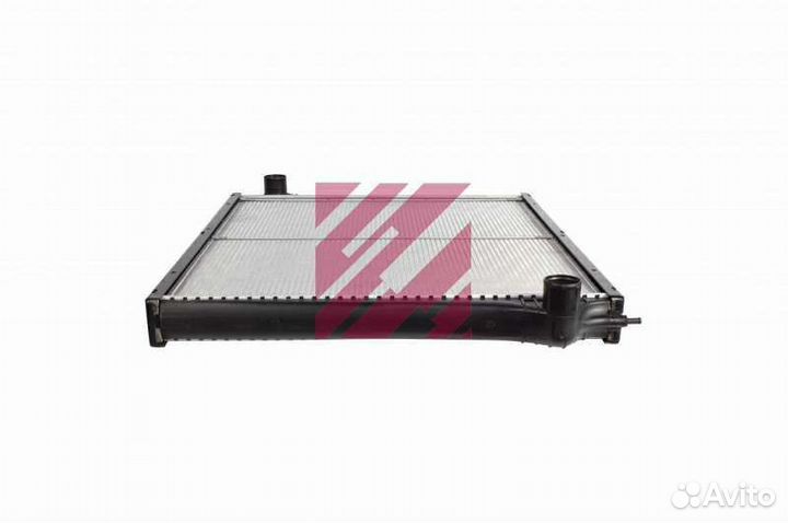 Радиатор Scania с рамкой 860x688x48