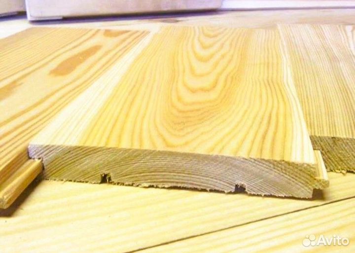 Доска половая шпунтованная лиственница