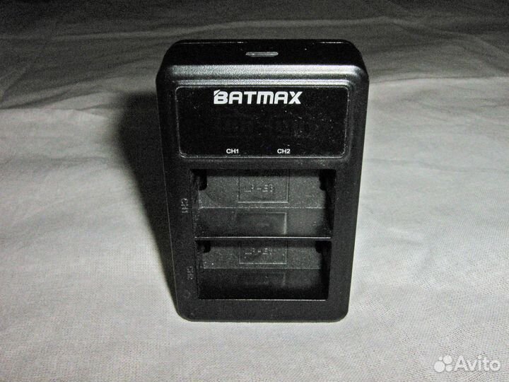 Зарядное устройство для LP-E6 на 2 акб USB