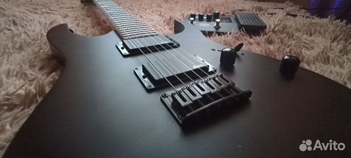 Ibanez GRG121DX-BKF + Valeton GP-100