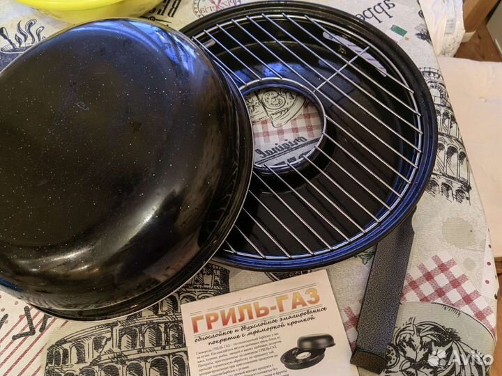 Сковорода гриль газ