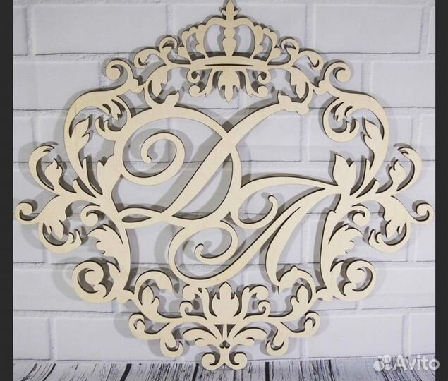 Монограмма на свадьбу