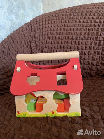 Сортер деревянный домик Eichhorn