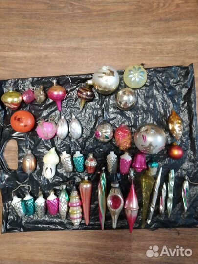 Елочные игрушки СССР