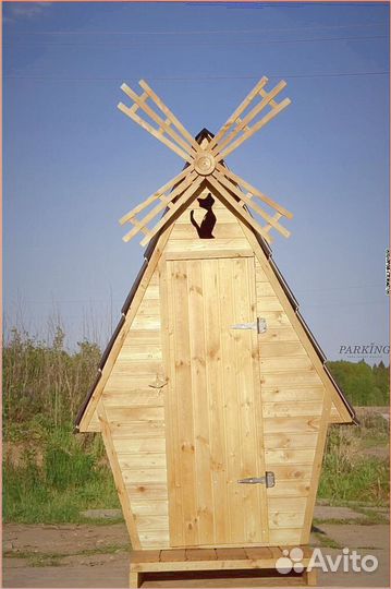 Дачный туалет домик DST